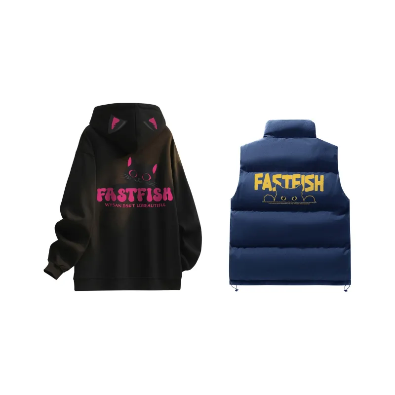 FASTFISH Sweatshirt Sets Unisex-33