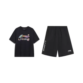 LiNing Sports Life Collection Casual Sportswear Unisex Black