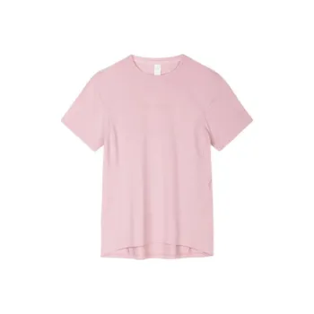 Anta Raglan Sleeve T Shirt Women's Literary Soft Pink