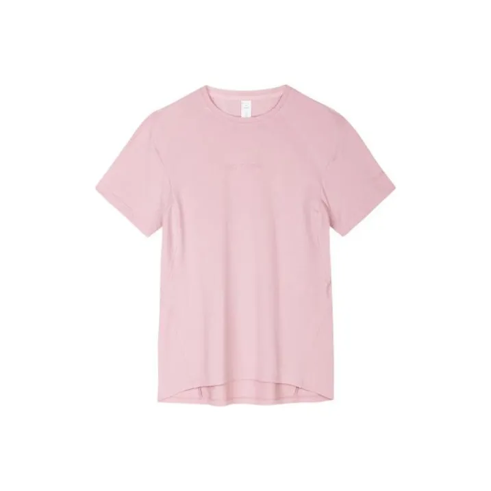 Anta Raglan Sleeve T Shirt Women's Literary Soft Pink-0