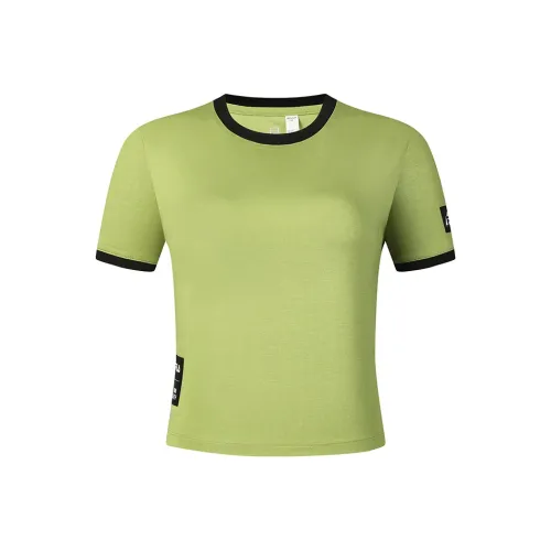 FILA x BBC EARTH T Shirt Women's Mustard Spicy Powder