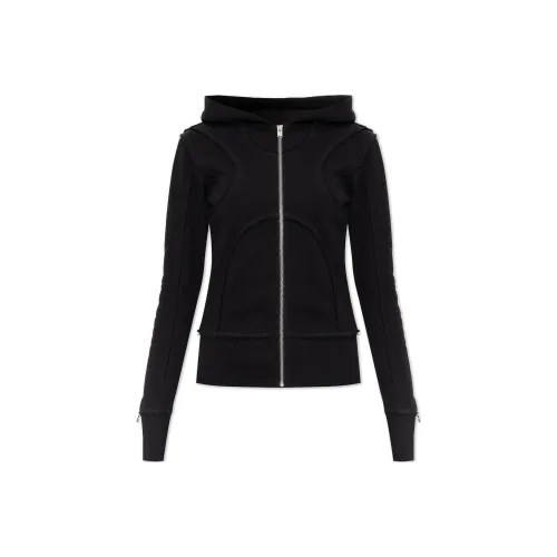 Misbhv Vintage Effect Zipped Hoodie