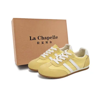 La Chapelle Slip Resistant And Breathable Low Top Casual Shoes Women's Yellow