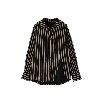 SOON FLOWER Shirt Women's Stripes