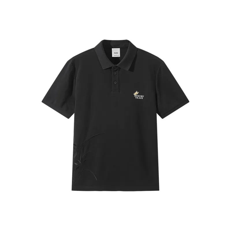 GXG Short Sleeved Polo Shirt Men's Black-0