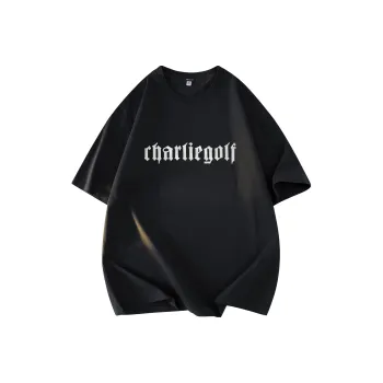 CHARLIE GOLF T Shirt Unisex Black