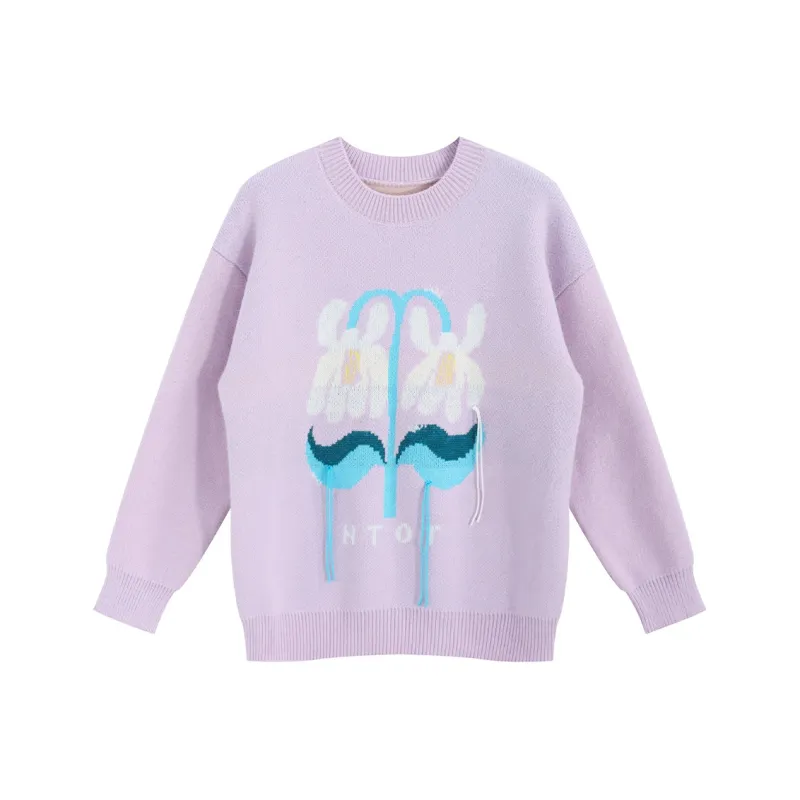 SNZX Knitwear Women's Purple-0