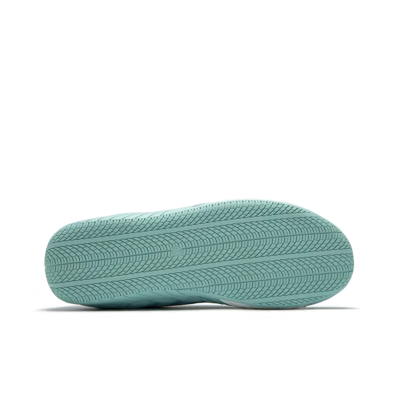 SENGUOGUO Cushioning, Slip Resistant, And Abrasion Resistant Low Top Casual Shoes Unisex Mint Blue-4