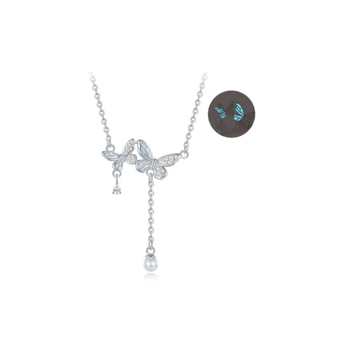 YINCHIE 999 Fine Silver Necklaces Women's