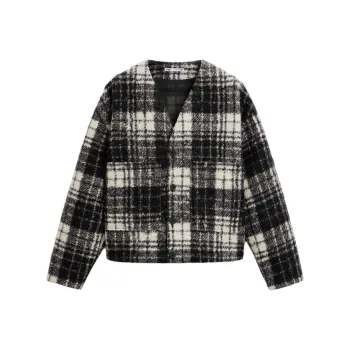 ZARA Jackets & Coats Men's White/Black