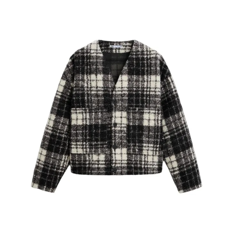 ZARA Jackets & Coats Men's White/Black-0