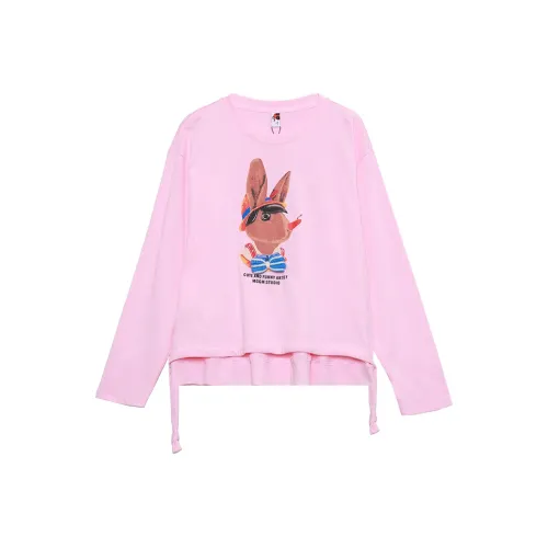 MUGUOGUOMU T Shirt Women's Pink