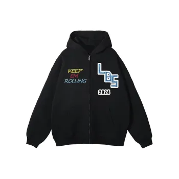 LESS BEARS Sweatshirt Unisex Black