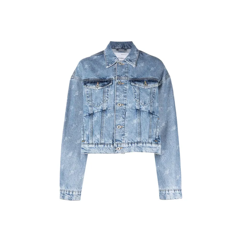 Axel Arigato Signature Rome Cropped Denim Jacket-0