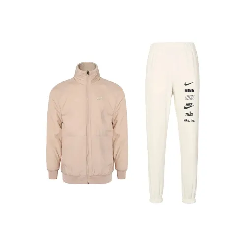 Nike Casual Sportswear Men Set Chaqueta Top+White Pants