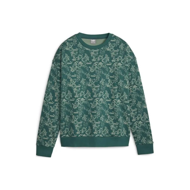 PUMA Sweatshirts Women's Dark Green-0