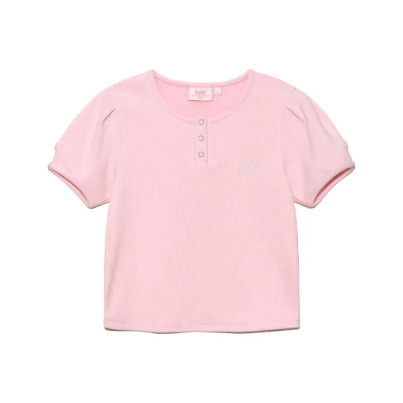 Lee T Shirts Women's Pink-0