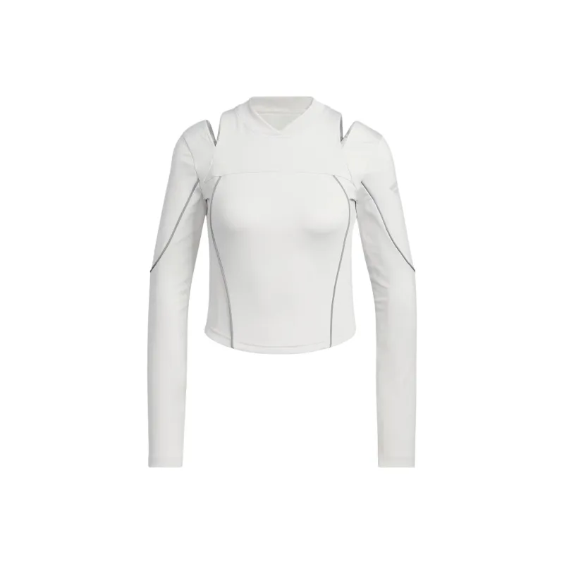 Adidas AEROREADY T Shirt Women's Light Gray-0
