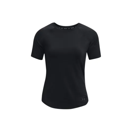 Under Armour Raglan Sleeve T Shirt Women's Black
