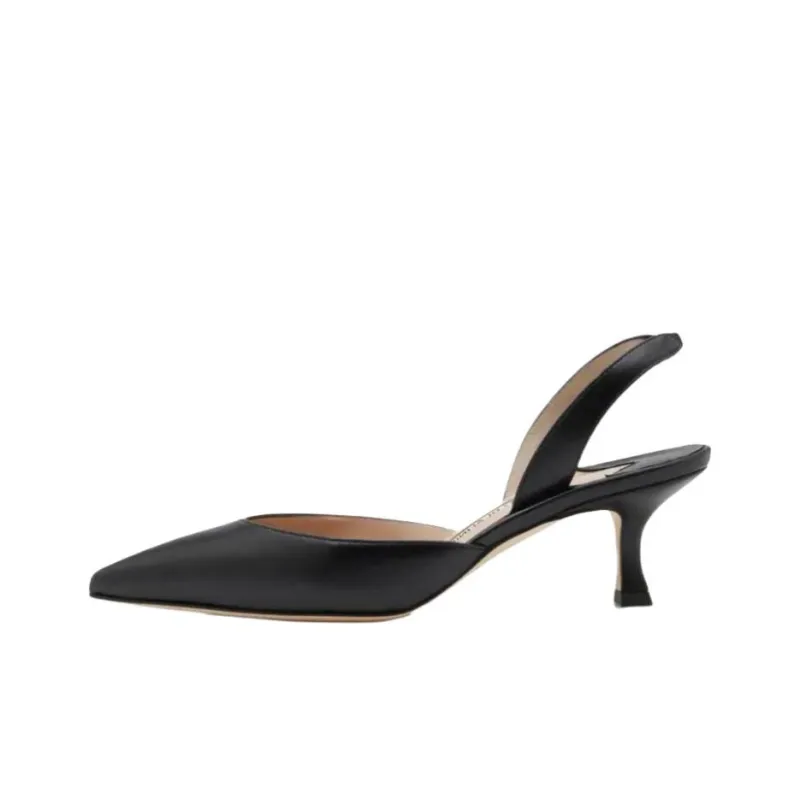 MANOLO BLAHNIK Carolynehk Slim Heel High Heels 5cm Women's Black-0