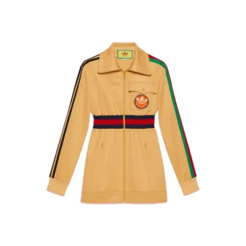 GUCCI x Adidas SS23 Bodysuits Women's Light Orange