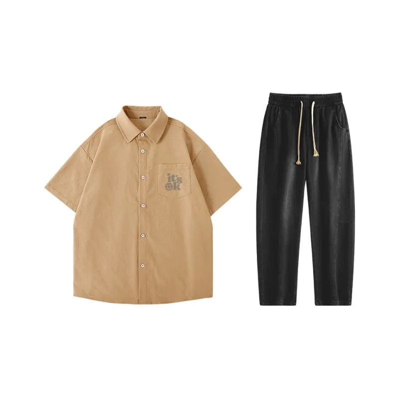 MINISO Shirt Matching Set Unisex-16