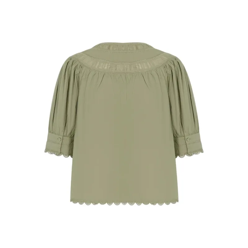 Ulla Johnson Dylan Loose Blouse-1