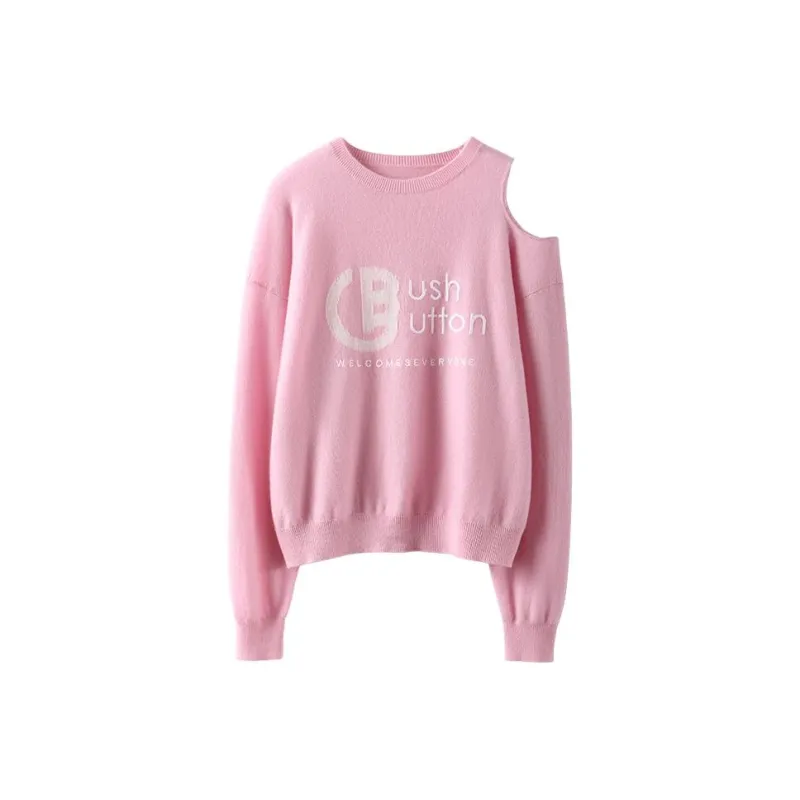 MAIGRE SIMHAT Cashmere Sweater Women's Pink-0