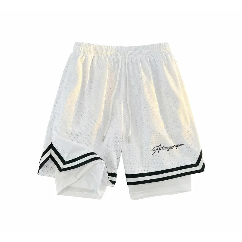 Rolling Money Basketball Shorts Unisex-5
