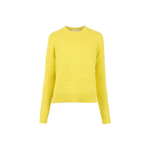 TORY BURCH Cashmere Sweaters Women's Yellow