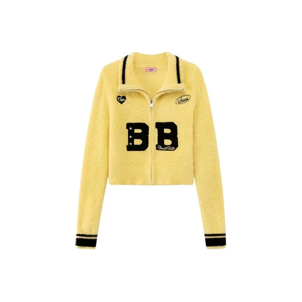 CHUU Knitwear Women's Light Yellow-0