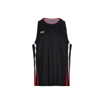Under Armour Basketball Jersey Men's Black Red