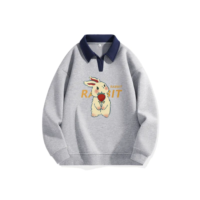 Cotton Sweatshirts Women's-12