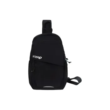 XTEP Chemical Fiber Bag Unisex Black