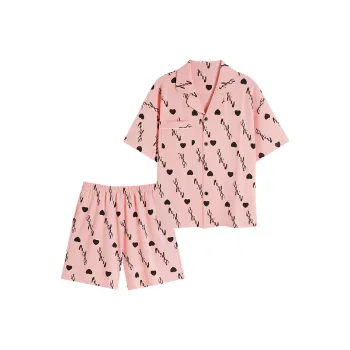 Maultiay Pajama Set Women's Pink