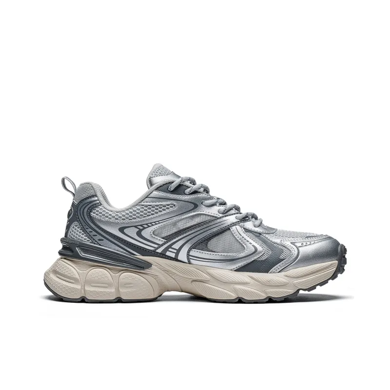 Kappa Galileo Low Top Chunky Sneakers Unisex Cool Gray-1