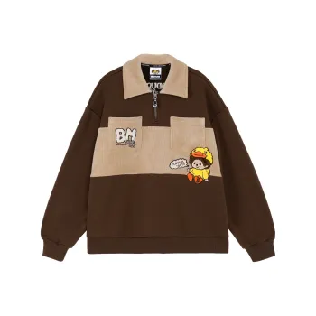B.Duck Sweatshirt Women's Coffee