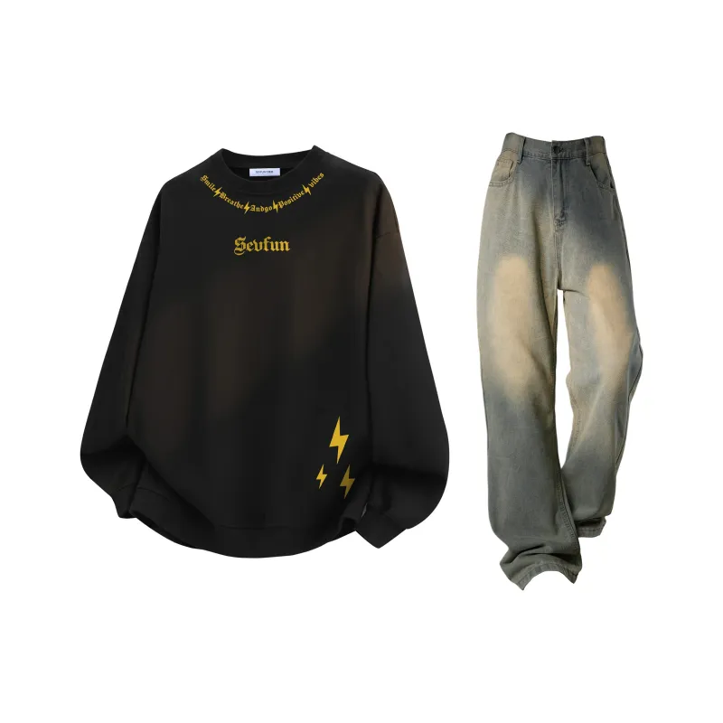 7 SEVFUN Sweatshirt Sets Unisex-16