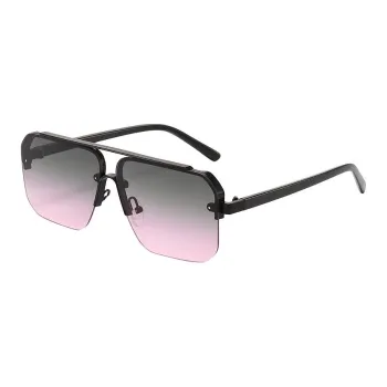 JEANSWEST PC Metal Square Sunglasses Unisex