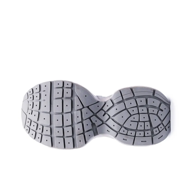 AUTOMOBILI LAMBORGHINI Chunky Sneakers Women's Low Top Silver-4
