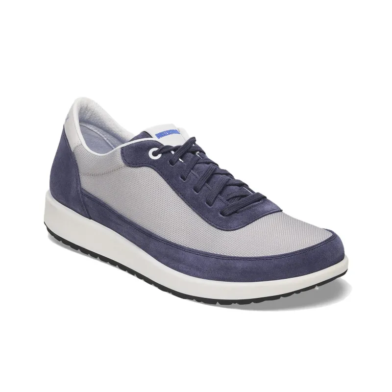 Birkenstock Honnef City Low Top Casual Shoes Unisex Beige Blue Regular Loose Fit-1