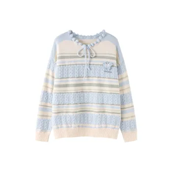 FPMZ Knitwear Women's Blue Stripes