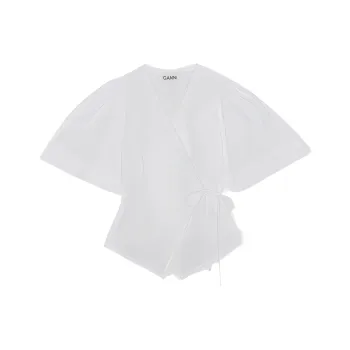 GANNI Shirts Women's White
