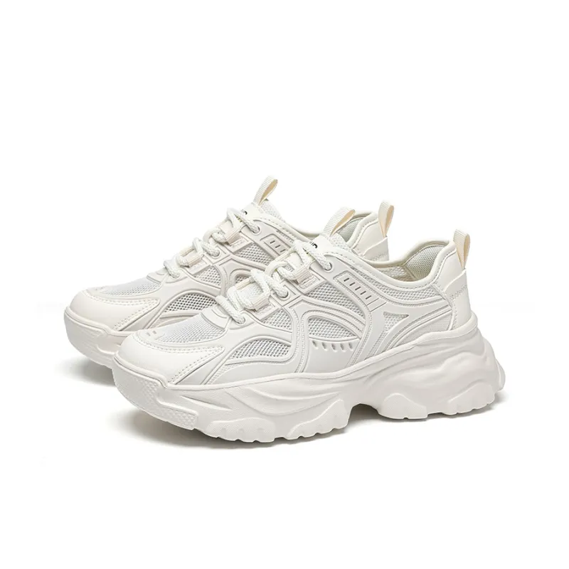 ZHR Wheat Cushioning, Breathable, Lightweight Coverage Low Top Chunky Sneakers Women's-1