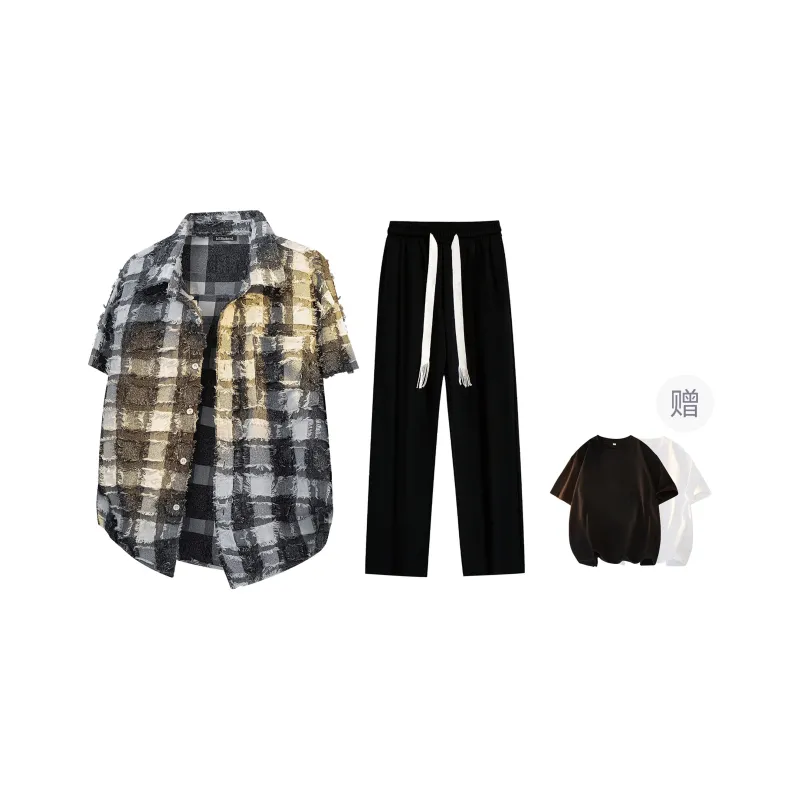 LA'T.WEEKEND Shirt Matching Set Unisex-17
