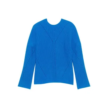 Maje Cashmere Sweater Women's Blue