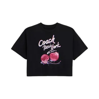 COACH T Shirts Women's Black