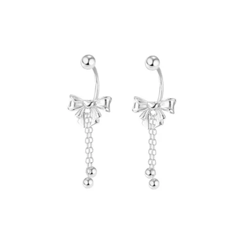 NVBBK S999 Fine Silver Earrings Women's