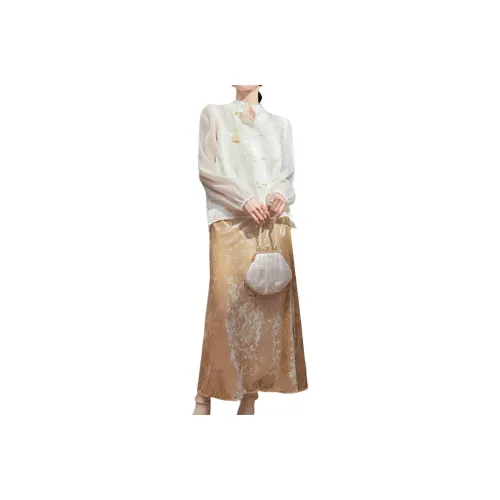 DESIGNER UNCLE Shirt Women's Apricot