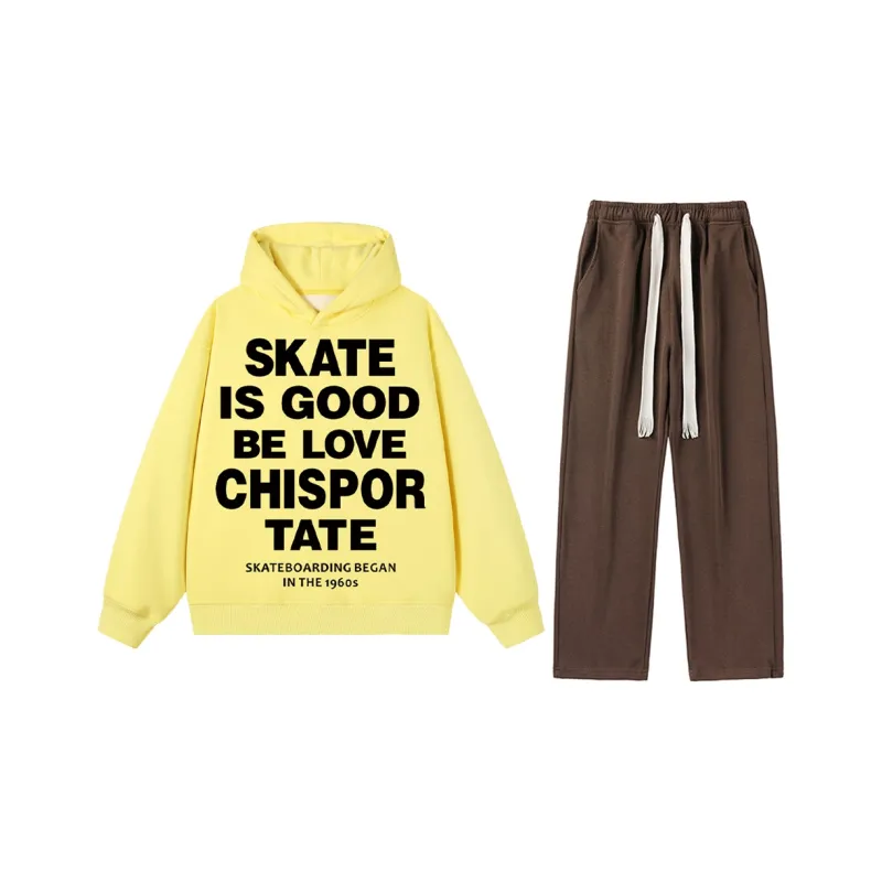 Chisportate Sweatshirt Set Unisex-28